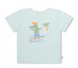 hort Sleeves Tee-Shirt Sea-Green