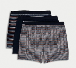 Men's Pure Cotton Cool Striped Boxers