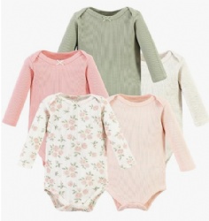 Baby Unisex Baby Thermal Long Sleeve Bodysuits